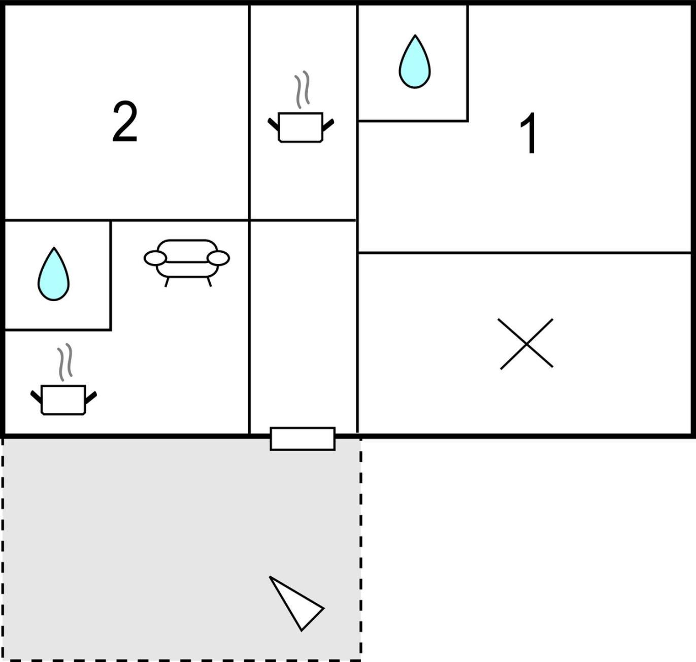 Apartament Pet Friendly In With Kitchen Pakoštane
